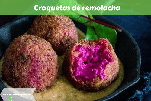 Croquetas de remolacha versión Elena