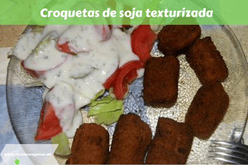 Croquetas de soja texturizada